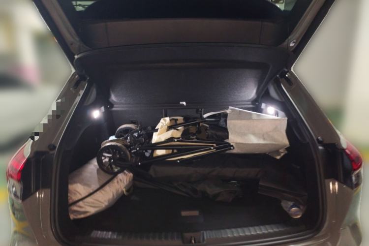 Used Audi Q4 e-tron 2024 40 e-tron Adventure Edition Trunk