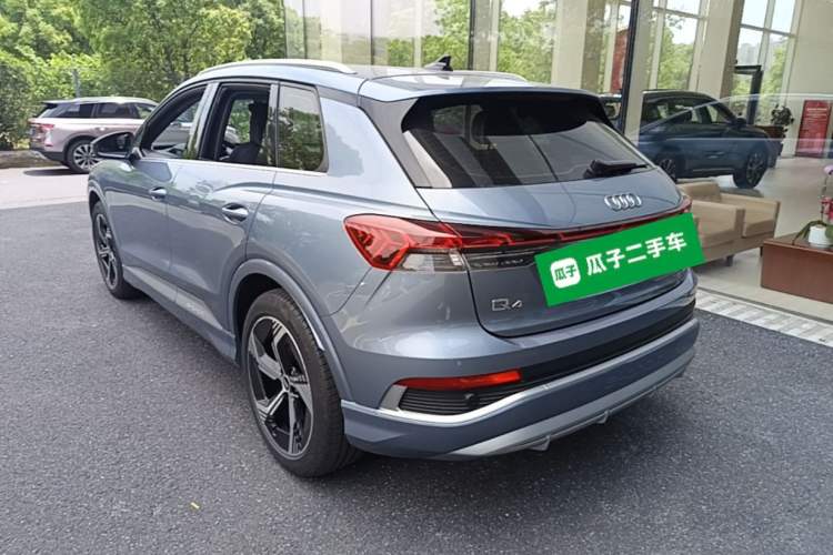 Used Audi Q4 e-tron 2024 40 e-tron Boundary Edition Rear Left 45 Deg