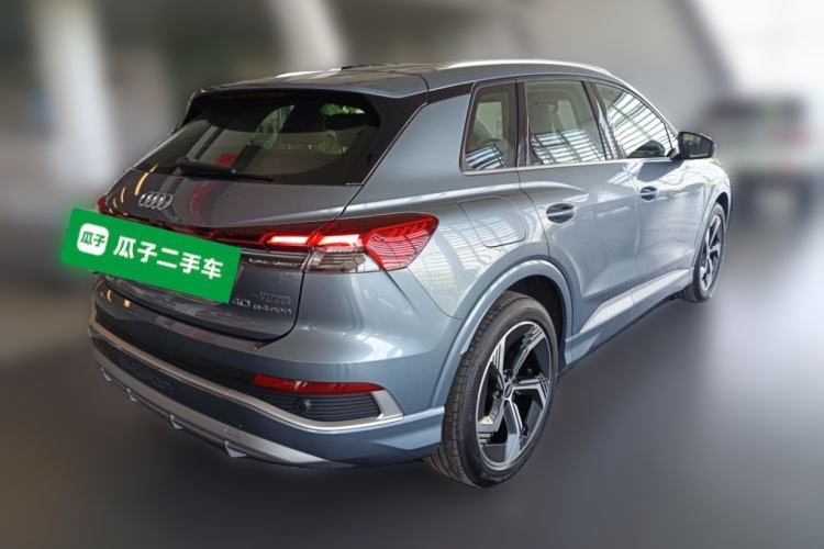 Used Audi Q4 e-tron 2024 40 e-tron Boundary Edition Rear Right 45 Deg