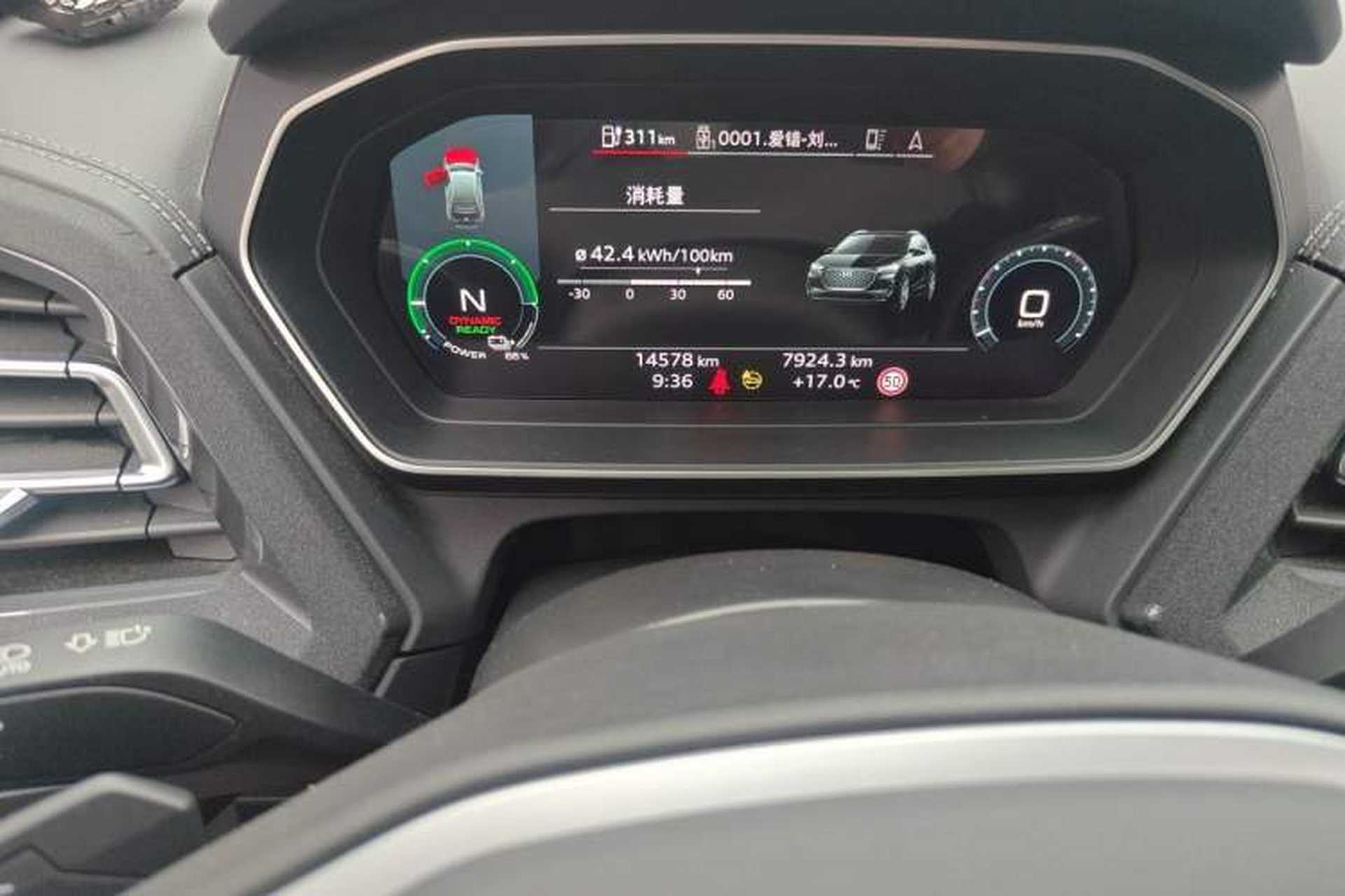Used Audi Q4 e-tron 2024 40 e-tron Boundary Edition Instrument Cluster