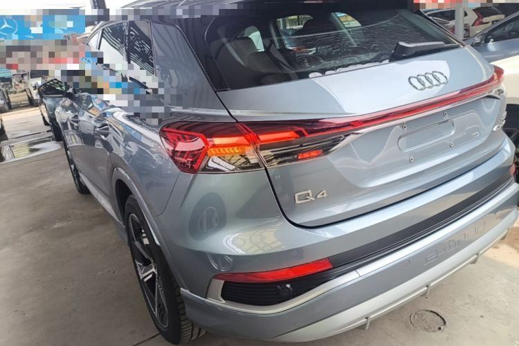 Used Audi Q4 e-tron 2024 40 e-tron Boundary Edition Rear Left 45 Deg