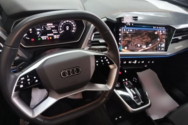 Used Audi Q4 e-tron 2024 40 e-tron Adventure Edition Center Console