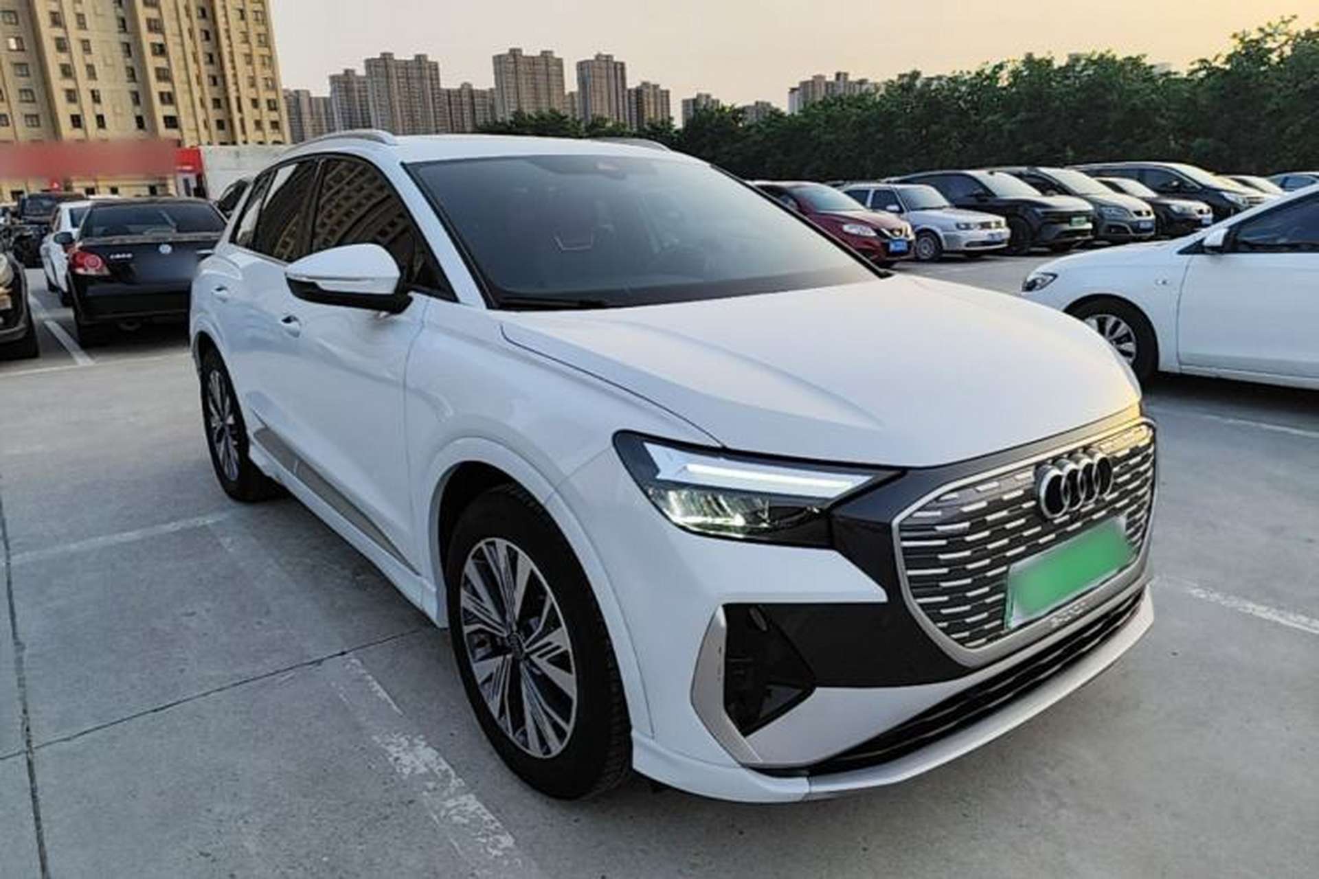Used Audi Q4 e-tron 2024 40 e-tron Adventure Edition Exterior 1