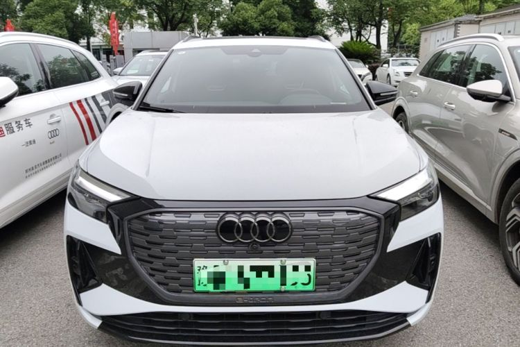 Used Audi Q4 e-tron 2024 50 e-tron quattro Creation Edition Midnight Front