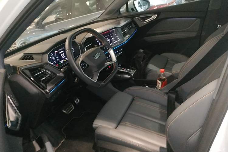 Used Audi Q4 e-tron 2024 40 e-tron Boundary Edition Left Front Seat
