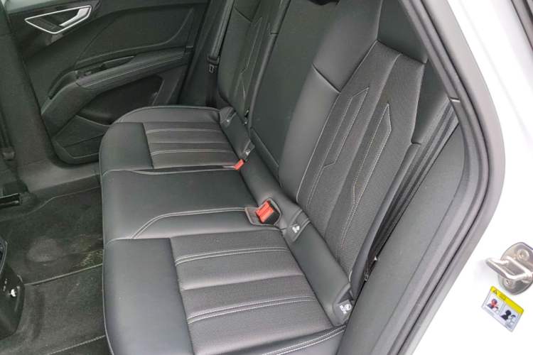 Used Audi Q4 e-tron 2024 50 e-tron quattro Creation Edition Midnight Left Rear Seat