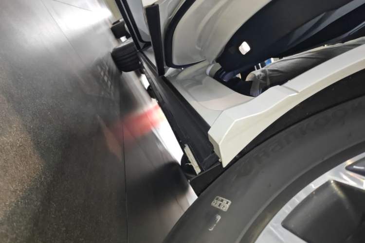 Used Audi Q4 e-tron 2024 40 e-tron Adventure Edition Left Side Sill