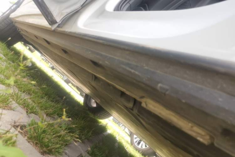 Used Audi Q4 e-tron 2024 40 e-tron Boundary Edition Left Side Sill