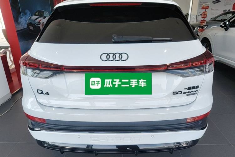 Used Audi Q4 e-tron 2024 50 e-tron quattro Creation Edition Midnight Rear