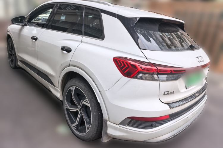 Used Audi Q4 e-tron 2024 40 e-tron Boundary Edition Rear Left 45 Deg