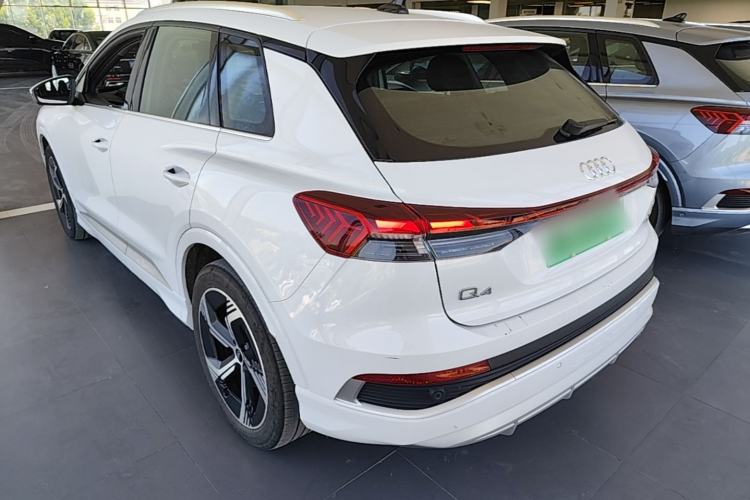 Used Audi Q4 e-tron 2024 40 e-tron Boundary Edition Rear Left 45 Deg