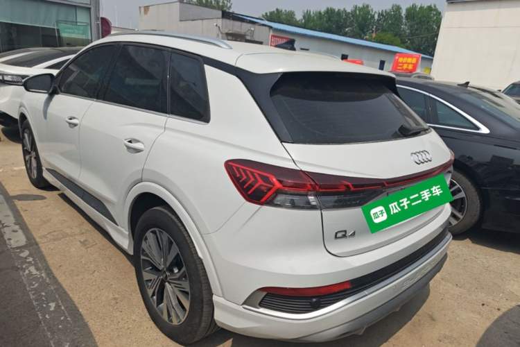 Used Audi Q4 e-tron 2024 40 e-tron Adventure Edition Rear Left 45 Deg