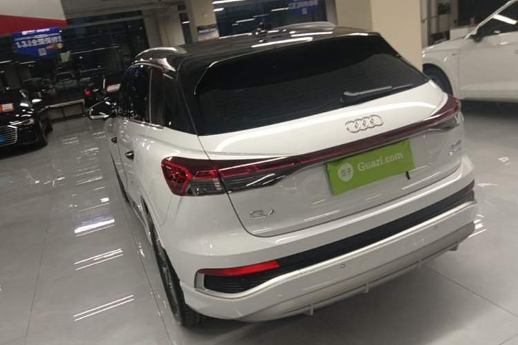 Used Audi Q4 e-tron 2024 40 e-tron Adventure Edition Rear Left 45 Deg