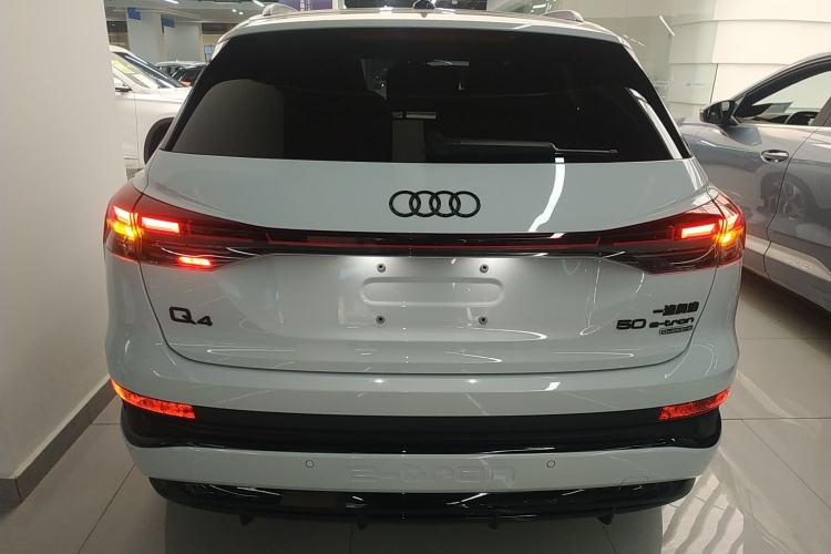 Used Audi Q4 e-tron 2024 50 e-tron quattro Creation Edition Midnight Rear