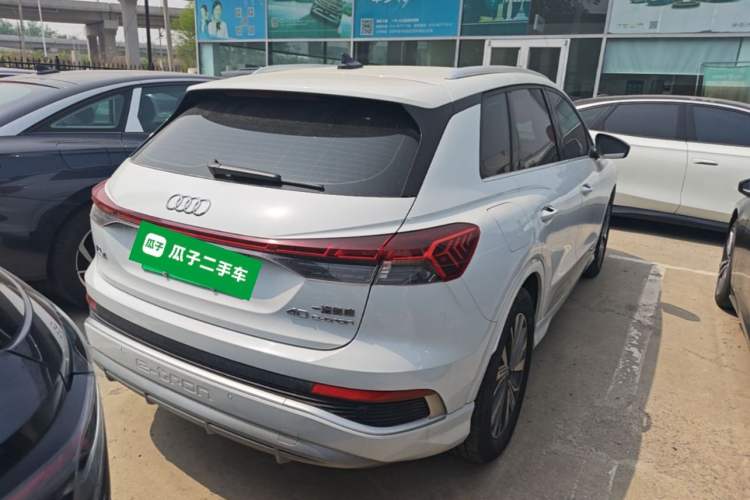 Used Audi Q4 e-tron 2024 40 e-tron Adventure Edition Rear Right 45 Deg