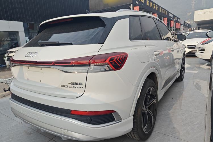Used Audi Q4 e-tron 2024 40 e-tron Adventure Edition Rear Right 45 Deg