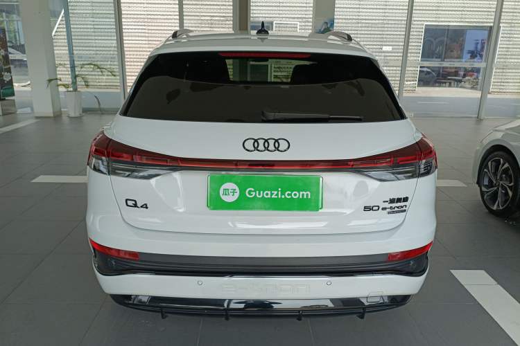 Used Audi Q4 e-tron 2024 50 e-tron quattro Creation Edition Midnight Rear