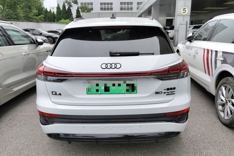 Used Audi Q4 e-tron 2024 50 e-tron quattro Creation Edition Midnight Rear
