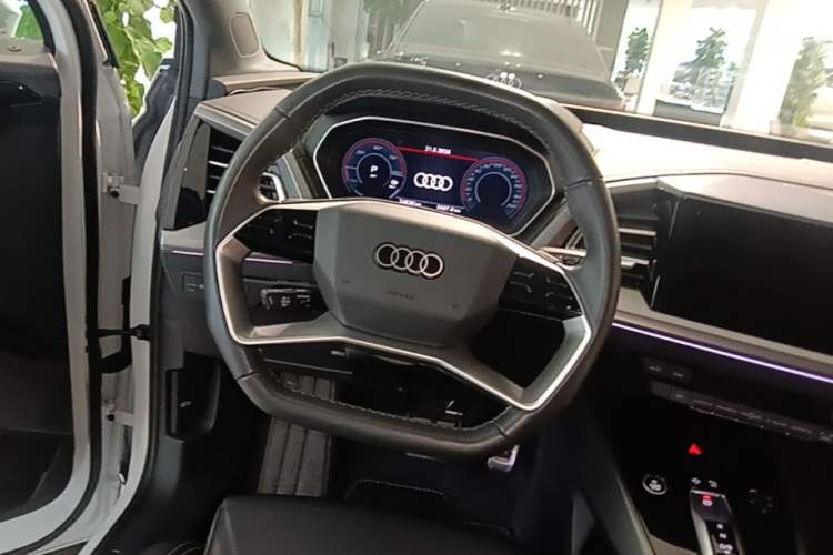 Used Audi Q4 e-tron 2024 40 e-tron Adventure Edition Steering Wheel