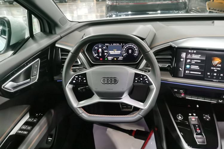 Used Audi Q4 e-tron 2024 40 e-tron Adventure Edition Steering Wheel