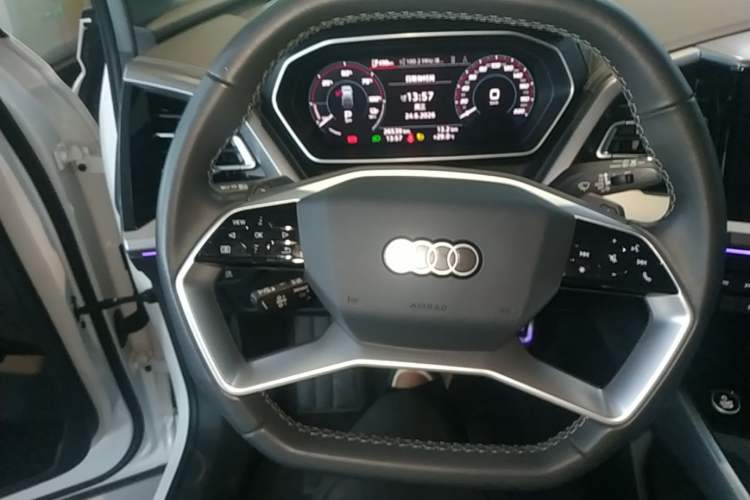 Used Audi Q4 e-tron 2024 40 e-tron Adventure Edition Steering Wheel