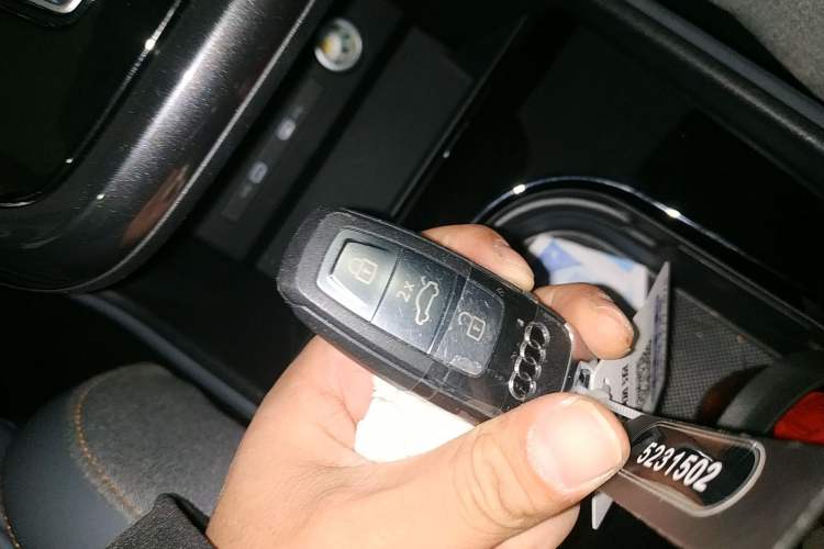 Used Audi Q4 e-tron 2024 40 e-tron Boundary Edition Vehicle Key