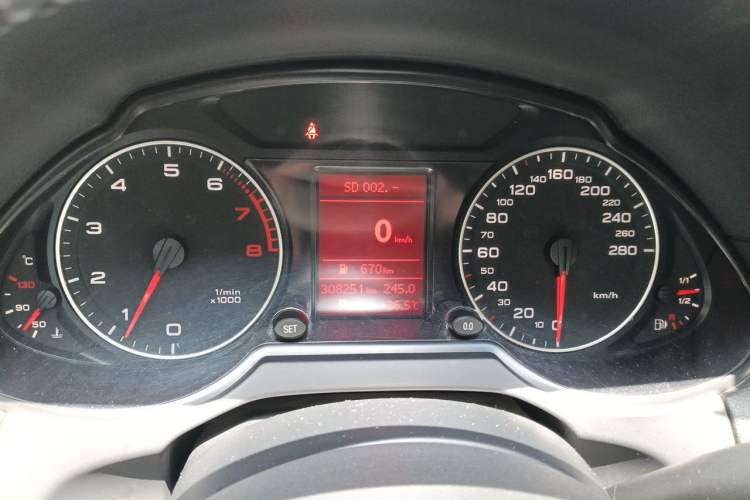 Used Audi Q5 2012 2.0TFSI Technology Model Instrument Cluster
