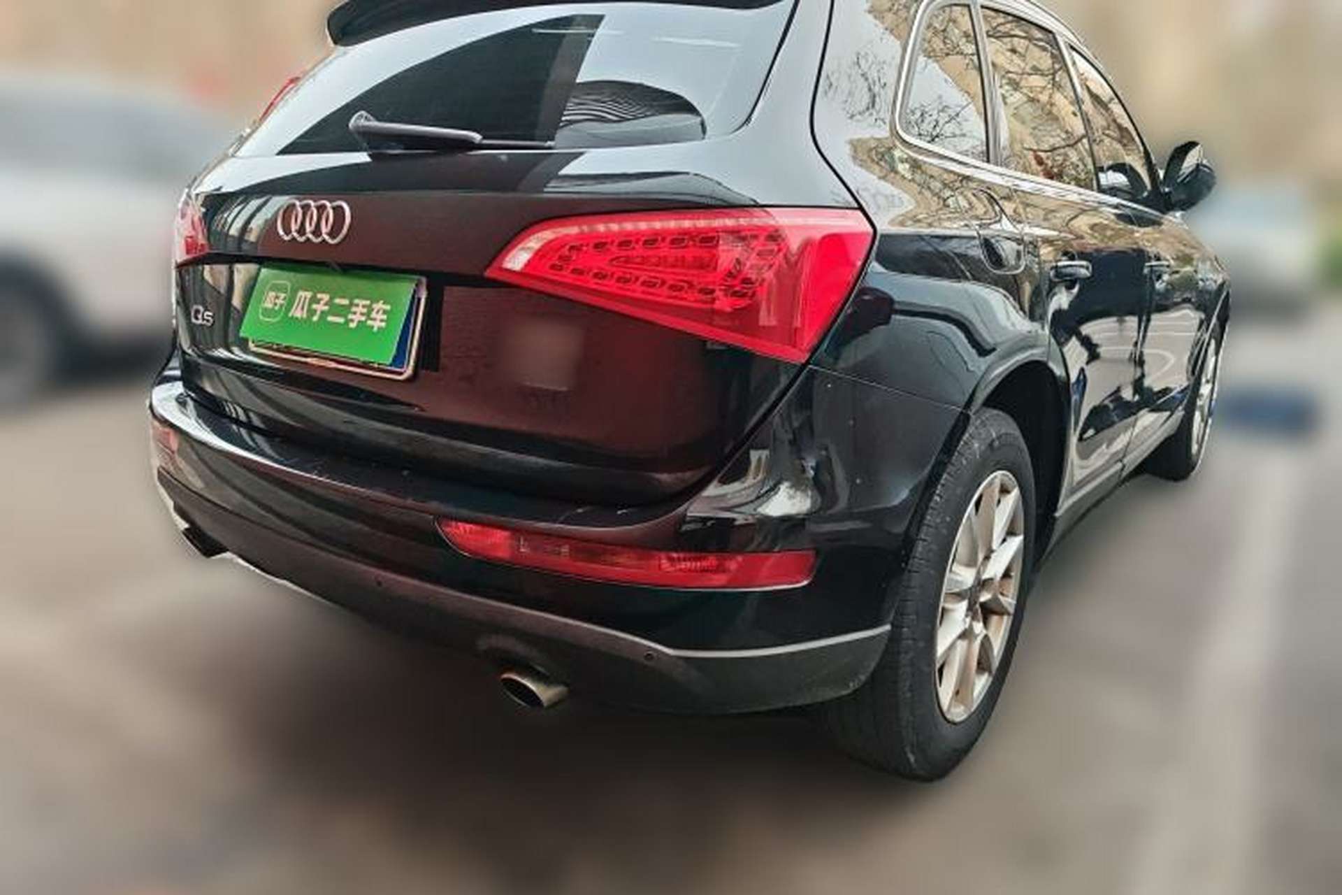 Used Audi Q5 2012 2.0TFSI Comfort Version Rear Right 45 Deg