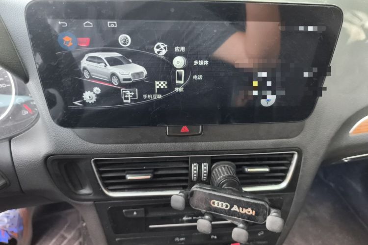 Used Audi Q5 2013 45 TFSI quattro off-road version Audio And AC Panel
