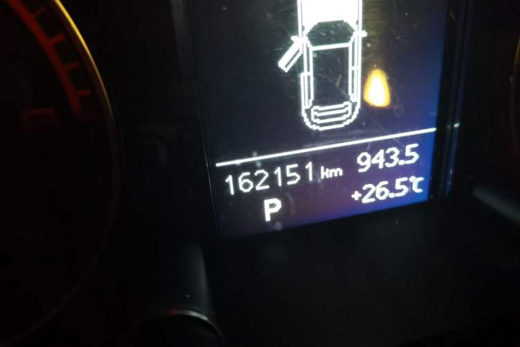 Used Audi Q5 2013 40 TFSI Ambition Odometer Close Up