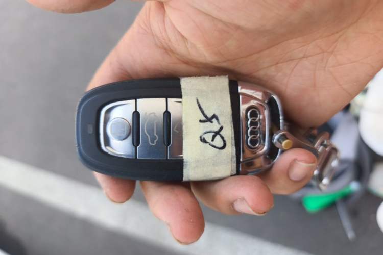 Used Audi Q5 2013 40 TFSI Comfort Edition Vehicle Key