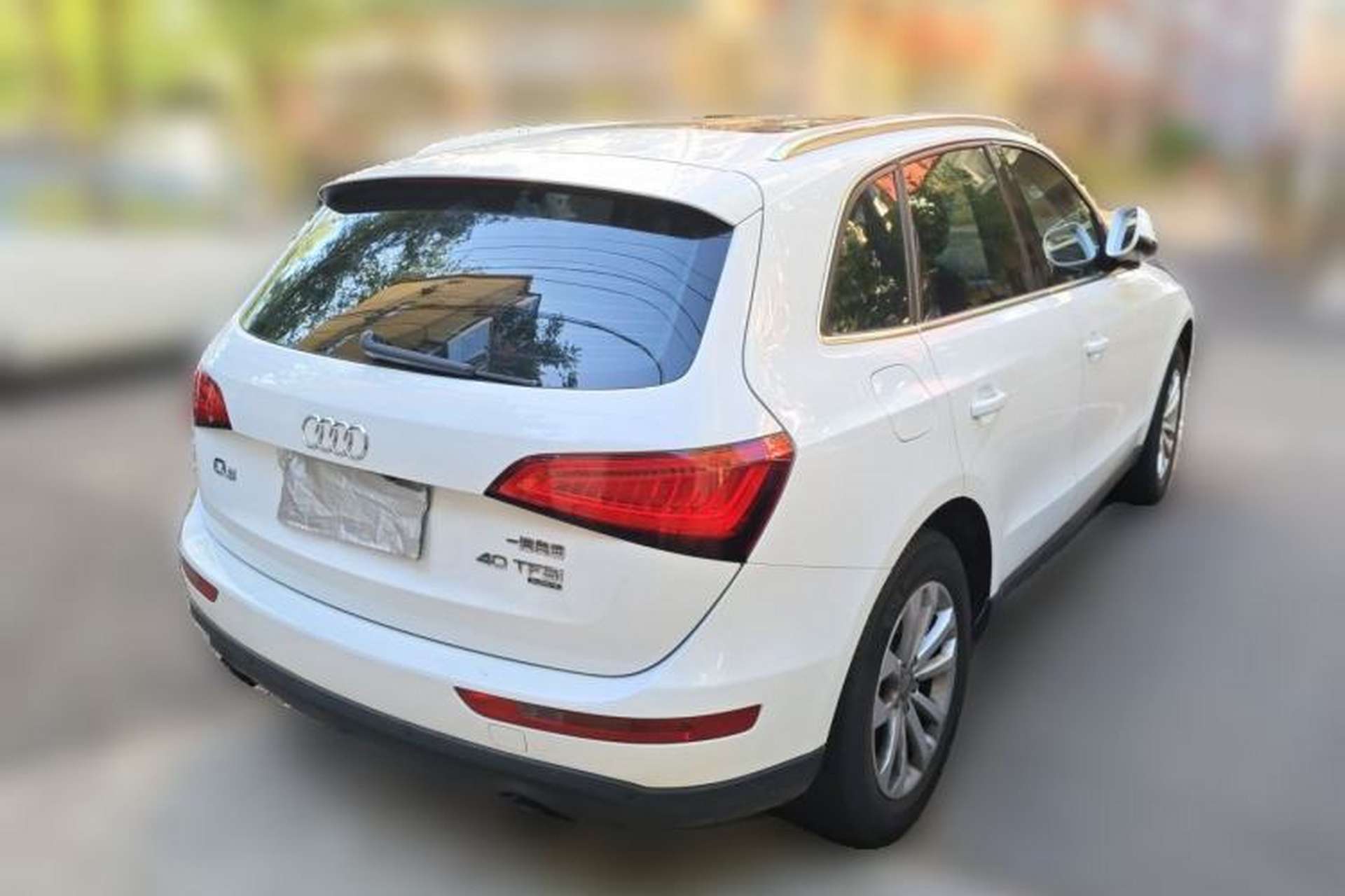 Used Audi Q5 2013 40 TFSI Technology Edition Rear Right 45 Deg