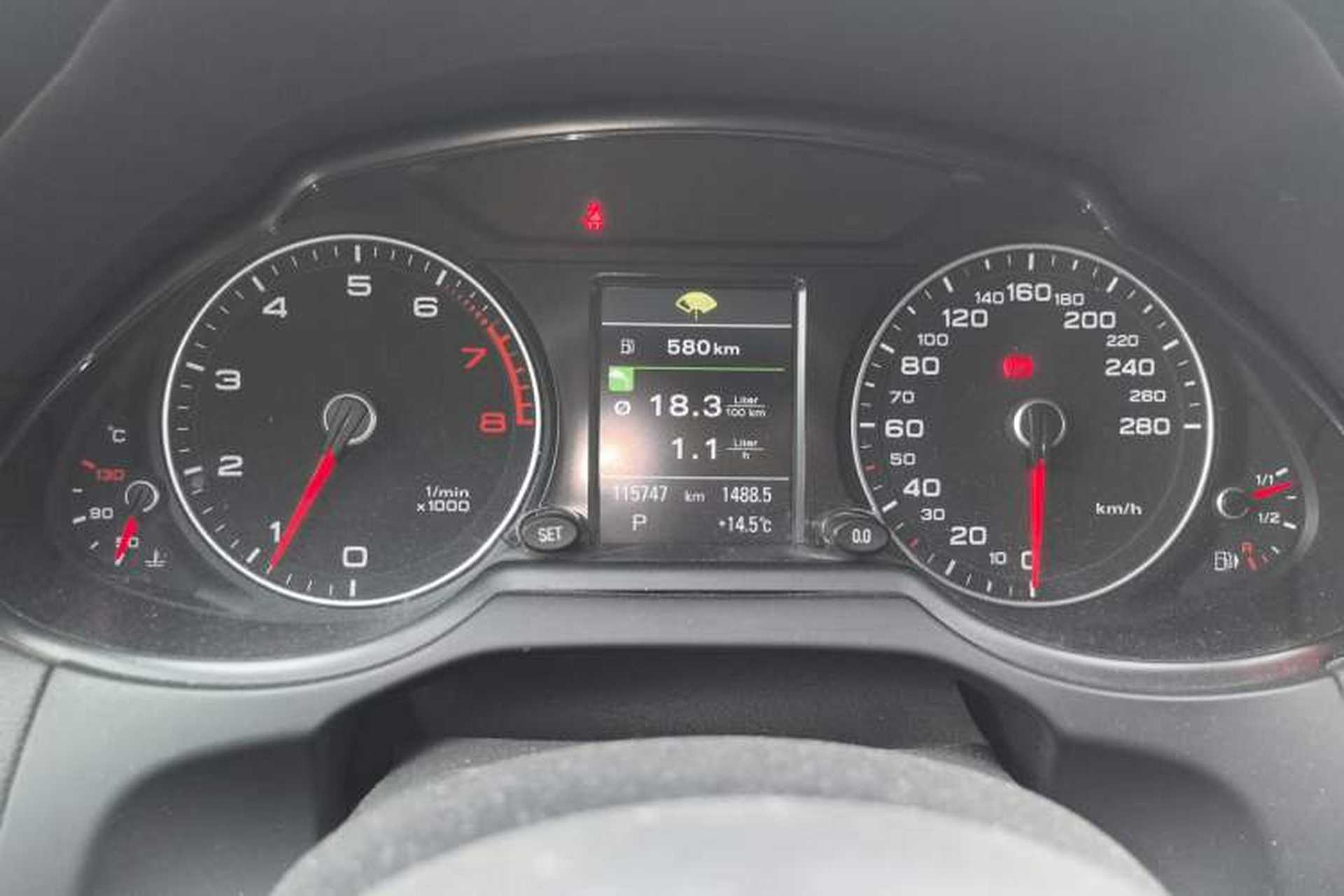 Used Audi Q5 2015 40 TFSI Comfort Model Instrument Cluster