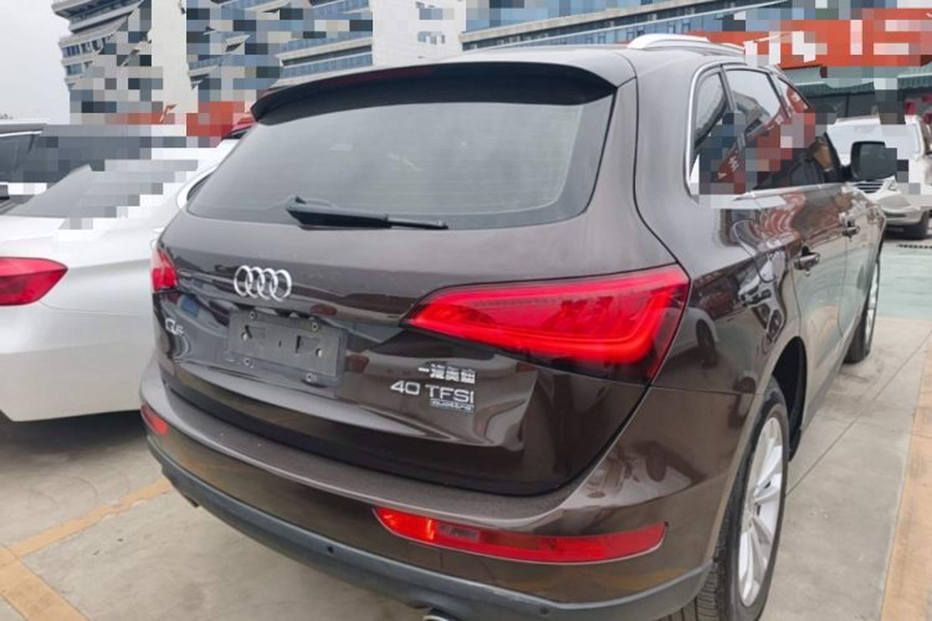 Used Audi Q5 2015 40 TFSI Technology Edition Rear Right 45 Deg