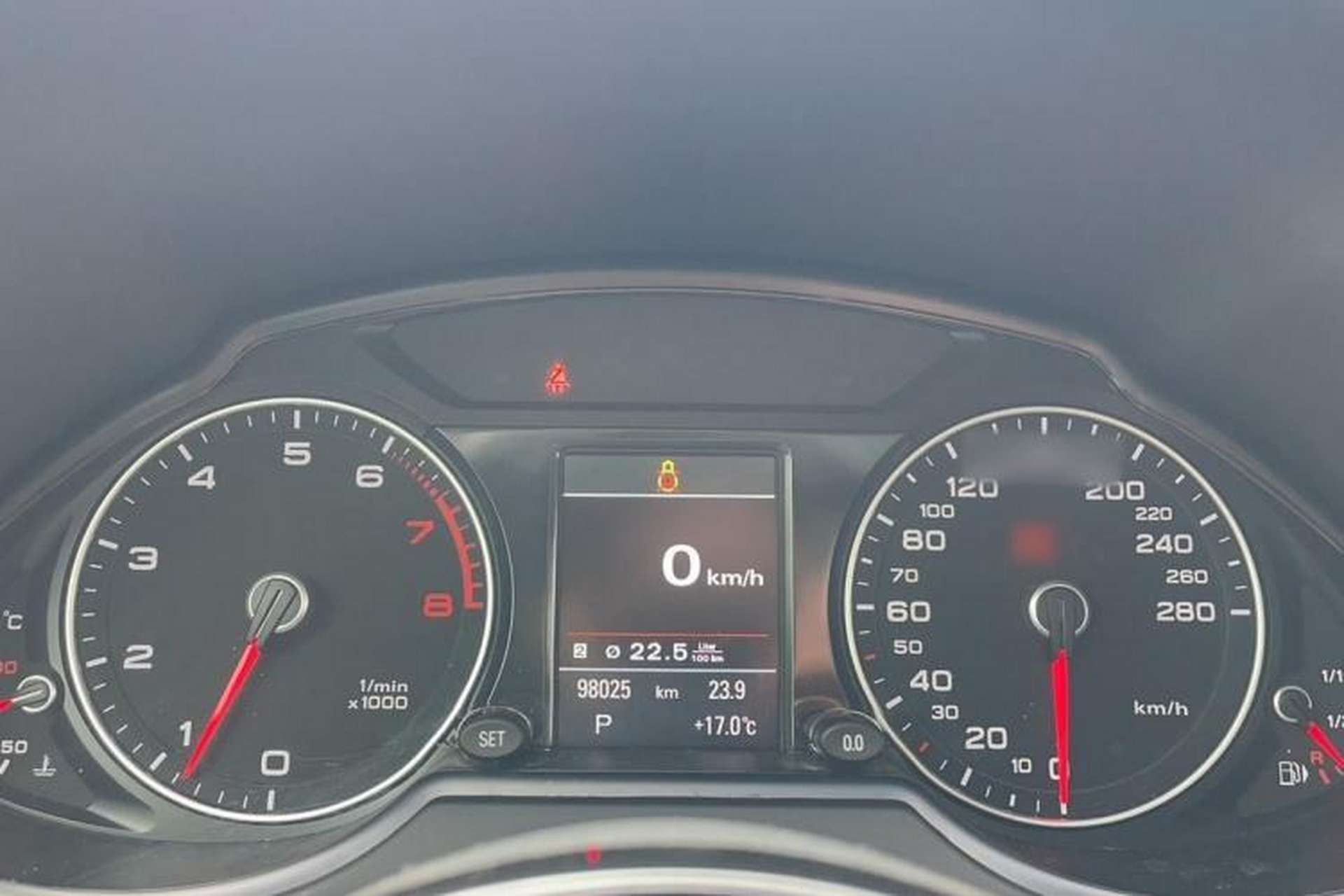 Used Audi Q5 2016 40 TFSI Comfort Model Instrument Cluster