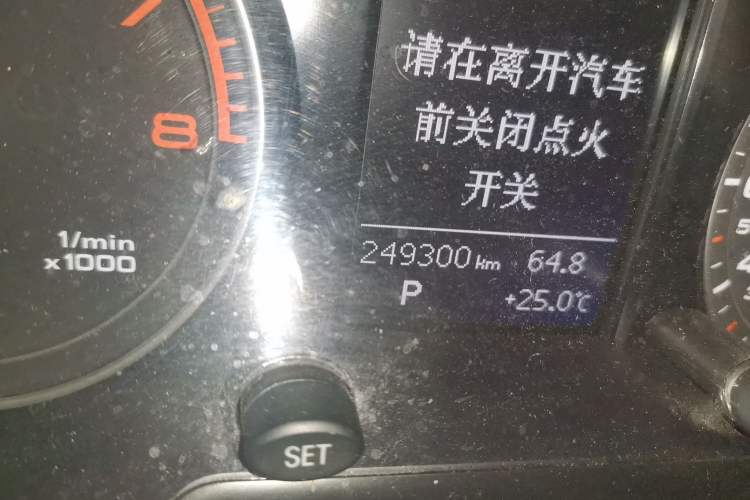 Used Audi Q5 2016 40 TFSI Technology Edition Odometer Close Up