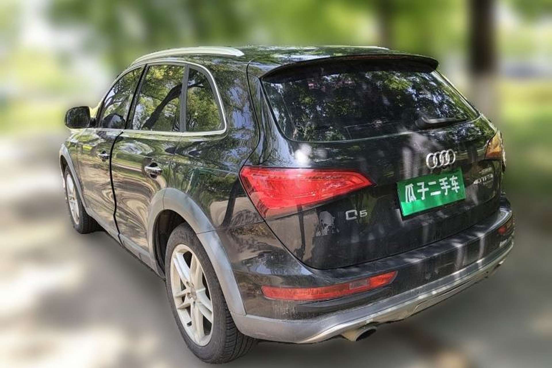Used Audi Q5 2017 Plus 40 TFSI Technology Model Rear Left 45 Deg