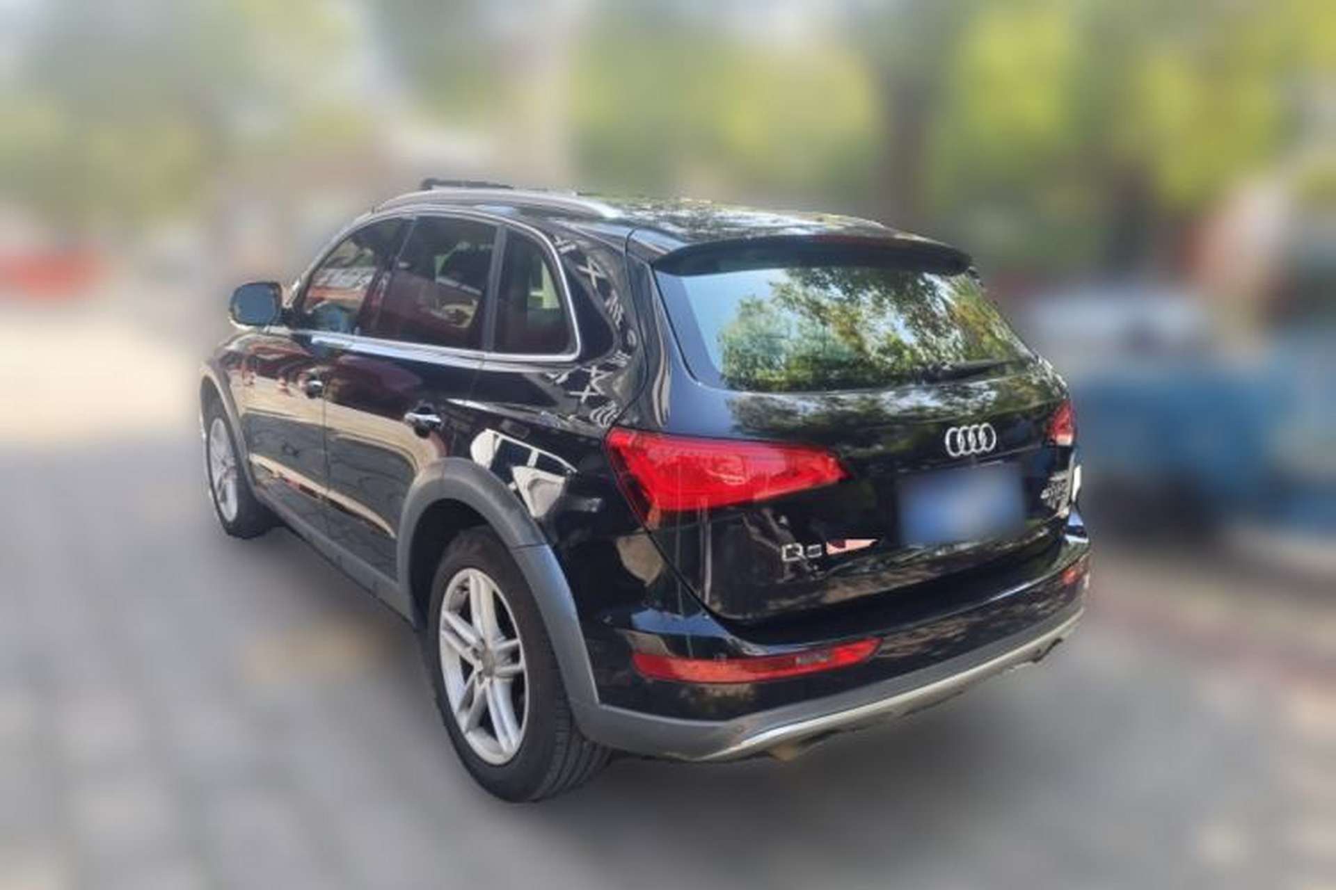 Used Audi Q5 2017 Plus 40 TFSI Technology Model Rear Left 45 Deg