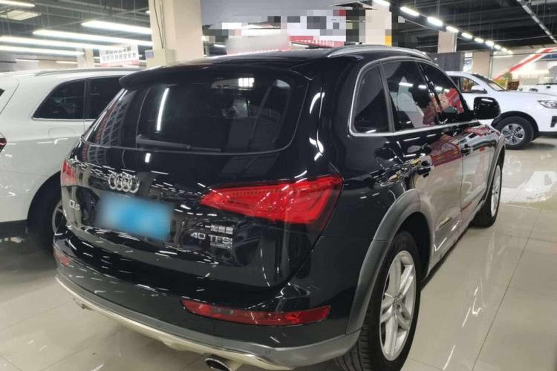 Used Audi Q5 2017 Plus 40 TFSI Technology Model Rear Right 45 Deg