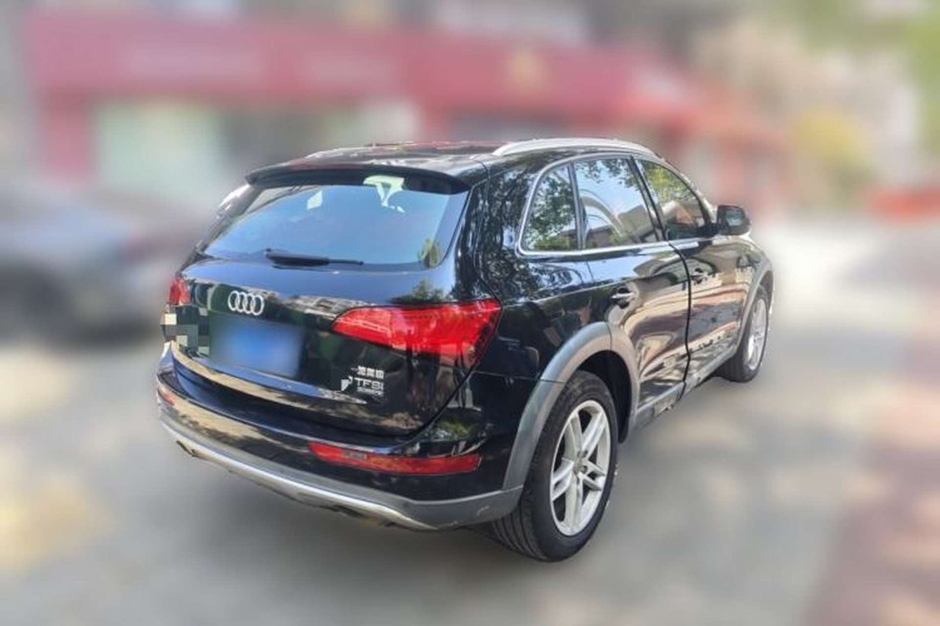 Used Audi Q5 2017 Plus 40 TFSI Technology Model Rear Right 45 Deg