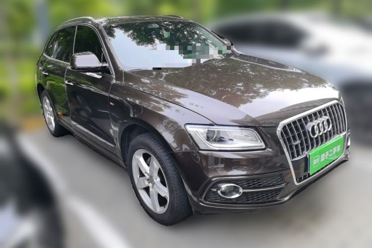 Used Audi Q5 2017 40 TFSI Ambition Edition Front Right 45 Deg