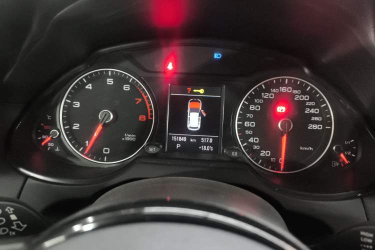 Used Audi Q5 2017 Plus 40 TFSI Technology Model Instrument Cluster
