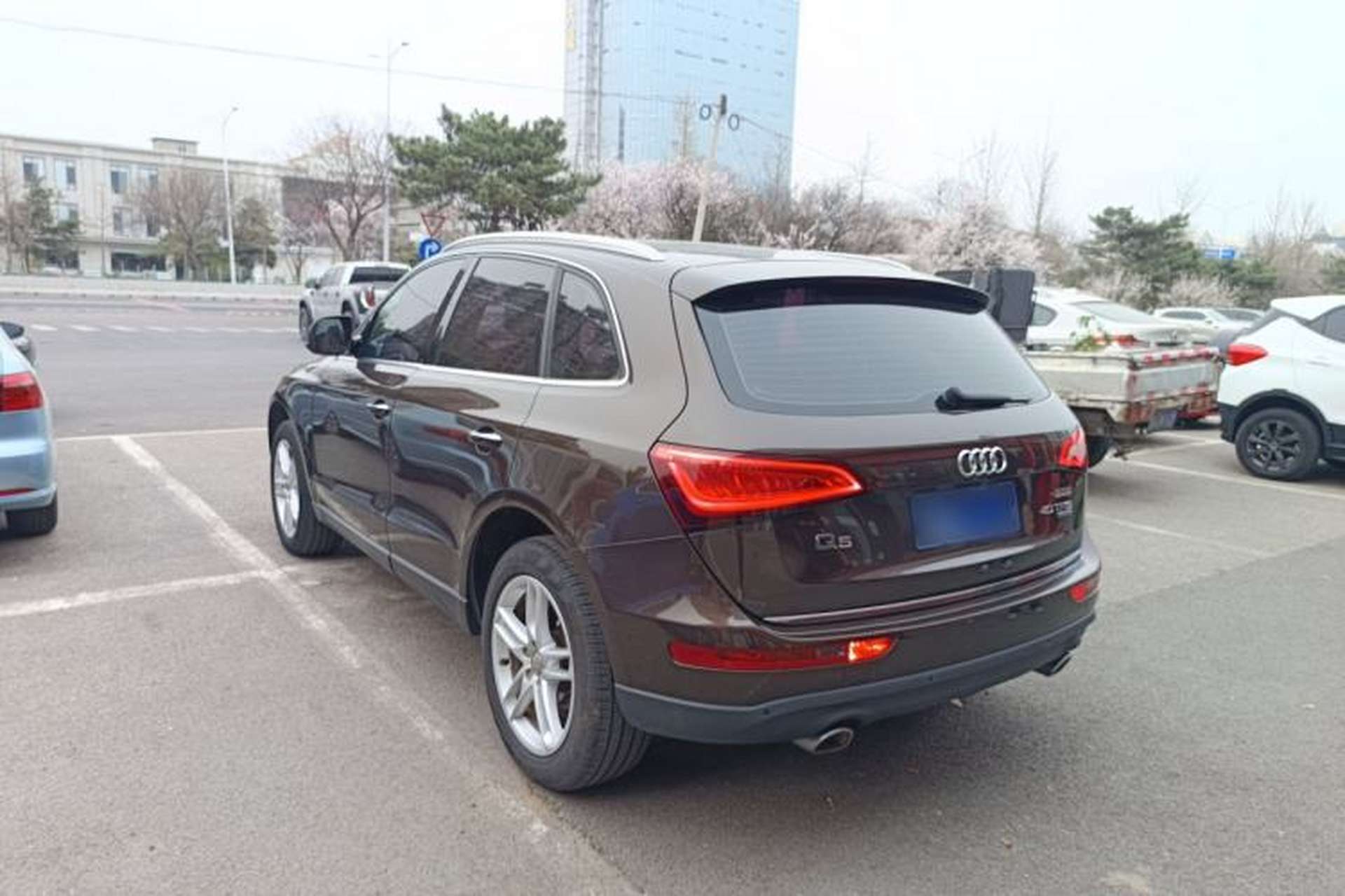 Used Audi Q5 2017 40 TFSI Technology Edition Rear Left 45 Deg
