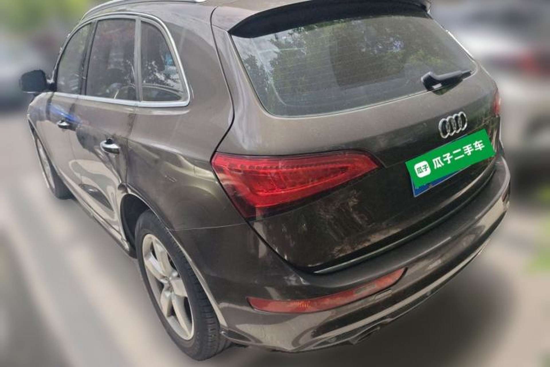 Used Audi Q5 2017 Plus 40 TFSI Ambition Model Rear Left 45 Deg