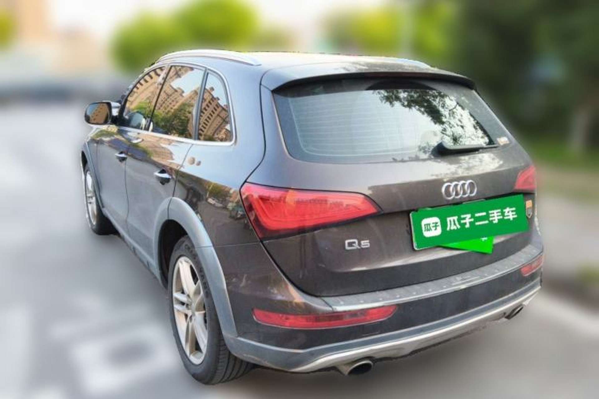 Used Audi Q5 2017 Plus 40 TFSI Technology Model Rear Left 45 Deg