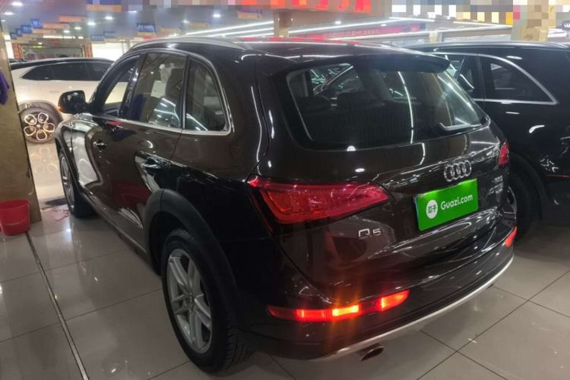 Used Audi Q5 2017 Plus 40 TFSI Technology Model Rear Left 45 Deg