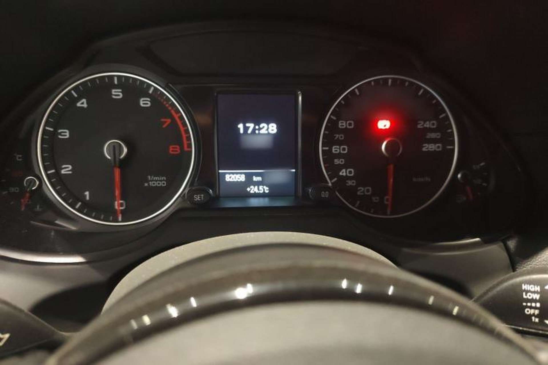 Used Audi Q5 2017 Plus 40 TFSI Technology Model Instrument Cluster