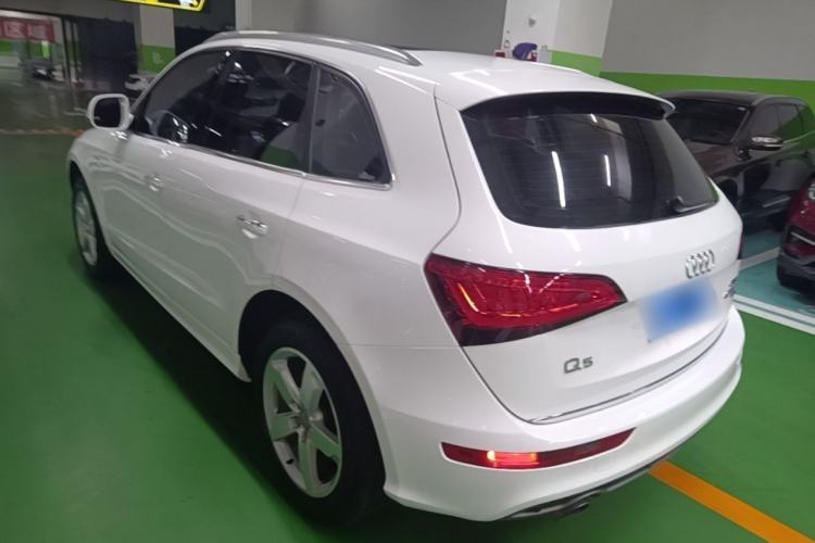 Used Audi Q5 2017 Plus 40 TFSI Ambition Model Rear Left 45 Deg