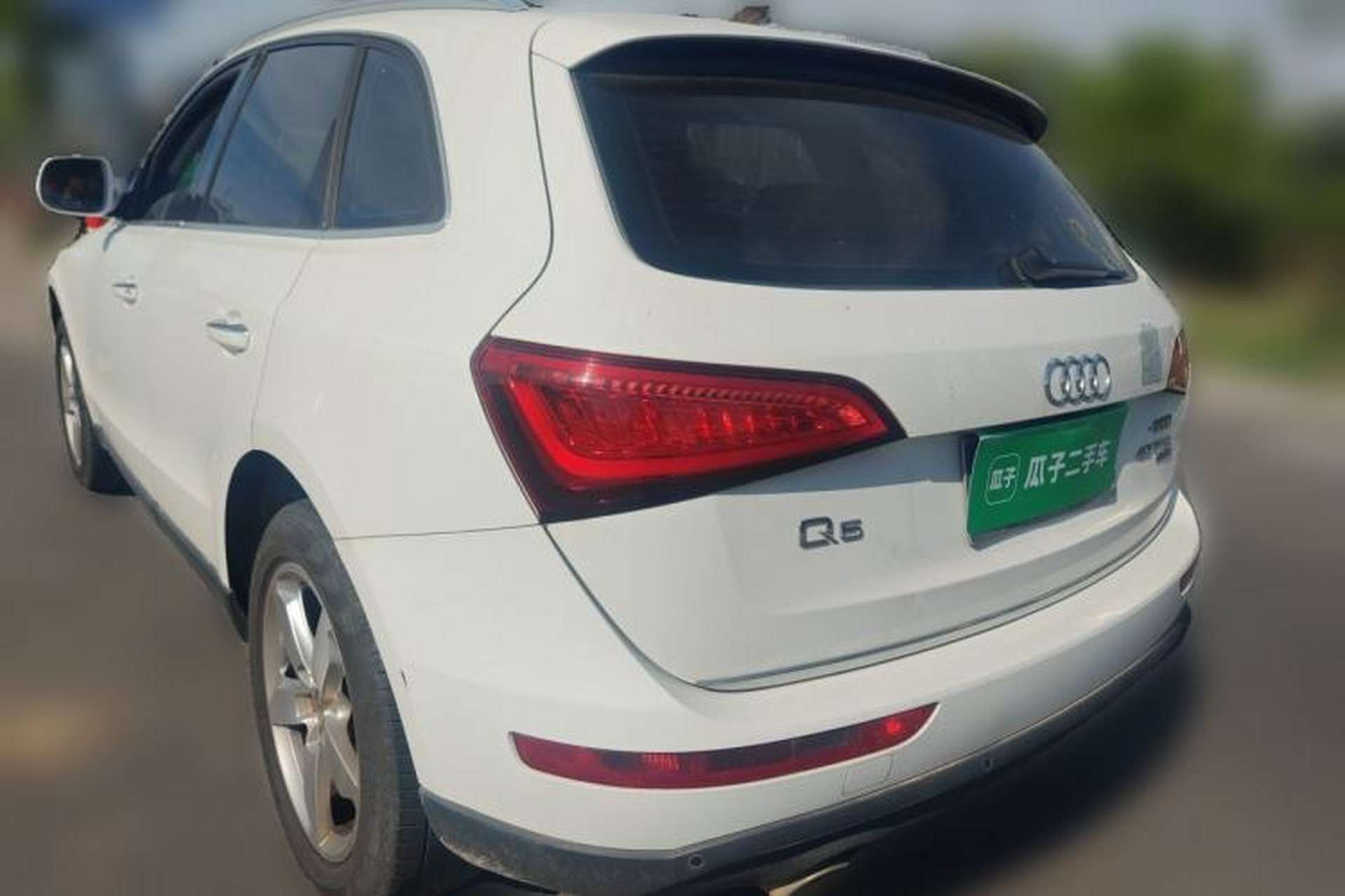 Used Audi Q5 2017 Plus 40 TFSI Ambition Model Rear Left 45 Deg
