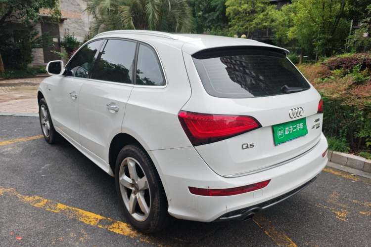 Used Audi Q5 2017 Plus 40 TFSI Ambition Model Rear Left 45 Deg
